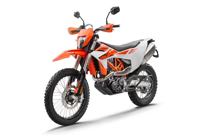 KTM 690 Enduro R 2026 Oransje/hvit 