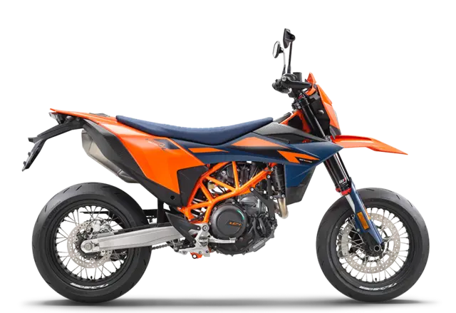 KTM 690 SMC R 2026 Oransje/mørkeblå 