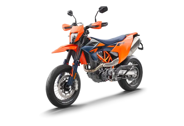 KTM 690 SMC R 2026 Oransje/mørkeblå 