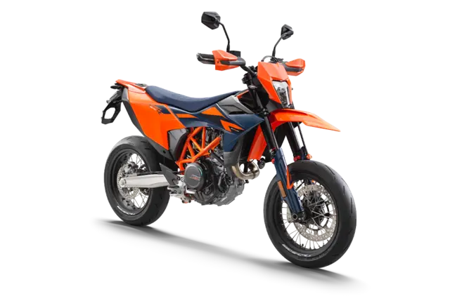 KTM 690 SMC R 2026 Oransje/mørkeblå 