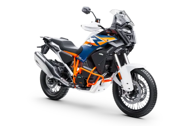 KTM 1390 Super Adventure R 2026 Oransje/mørkeblå 
