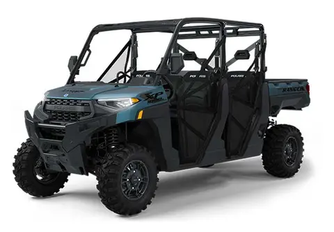 Polaris Ranger Crew XP 1000 2025 6 seter - Blue Met. Smoke - T1B