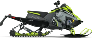 Polaris 9R INDY XCR 2025 136&quot;, Storm Gray/Neon