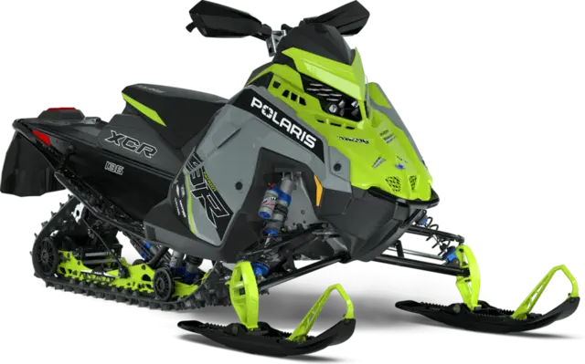 Polaris 9R INDY XCR 2025 136", Storm Gray/Neon 