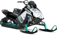 Polaris BOOST RMK KHAOS 2025 155&quot;, Ghost White Metallic