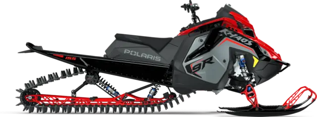 Polaris 9R RMK KHAOS 2025 155", Storm Gray/Red 