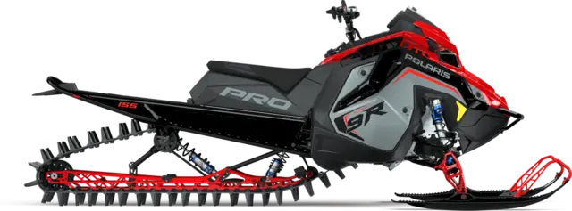 Polaris 9R RMK PRO 2025 155", Storm Gray/Red 