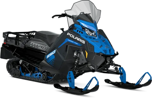 Polaris 850 TITAN NORDIC PRO 2026 Velocity Blue/Blue Dusk - 155" 