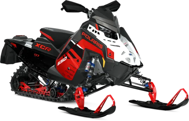 Polaris 650 INDY XCR 2026 White Lightning/Indy Red 137" 