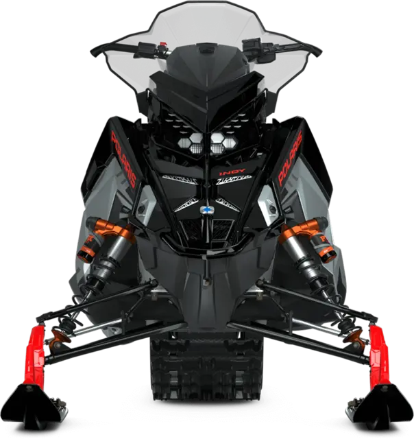 Polaris 650 INDY VR1 DYNAMIX 2026 Black/Painted Frost Silver 137" 