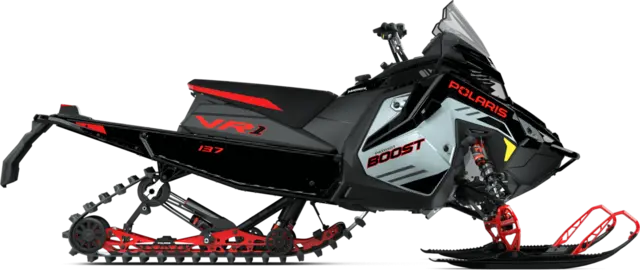 Polaris BOOST INDY VR1 DYNAMIX 2026 Black/Painted Frost Silver - 137" 