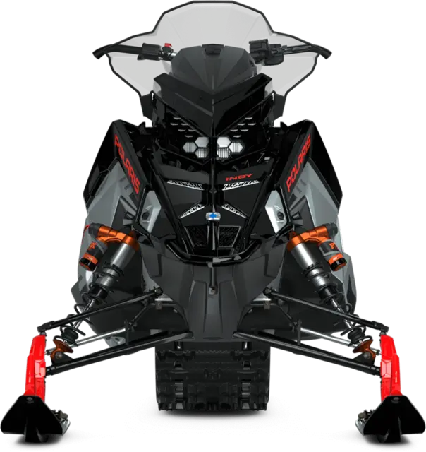 Polaris BOOST INDY VR1 DYNAMIX 2026 Black/Painted Frost Silver - 137" 