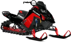Polaris 9R RMK PRO 2026 Black/Indy Red - 165&quot;