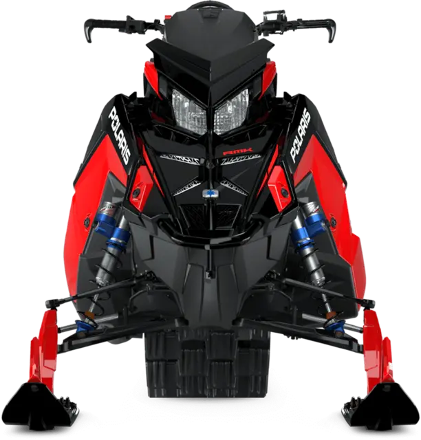 Polaris 9R RMK PRO 2026 Black/Indy Red - 165" 