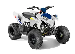 Polaris Outlaw 110 2025 Bright White/Polaris Blue
