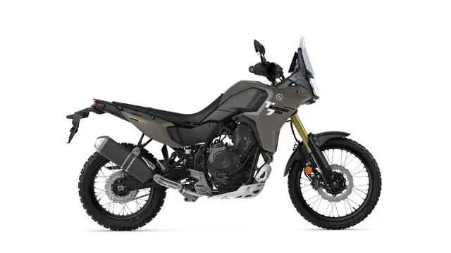 Yamaha Ténéré 700 2025 Lav modell - Frozen Titanium 