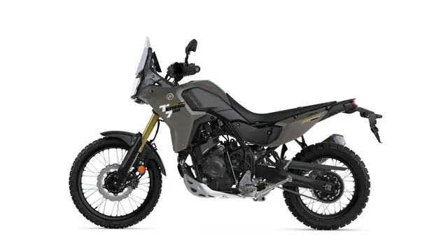 Yamaha Ténéré 700 2025 Lav modell - Frozen Titanium 