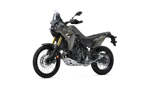 Yamaha Ténéré 700 2025 Lav modell - Frozen Titanium 