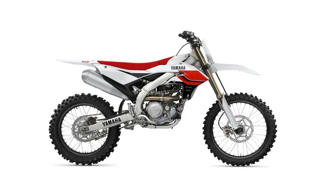 Yamaha YZ450F 70th Anniversary 2026 Anniversary White 