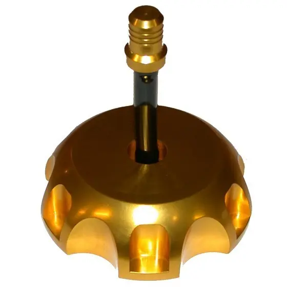 Holeshot Tanklokk Gull Husqvarna 