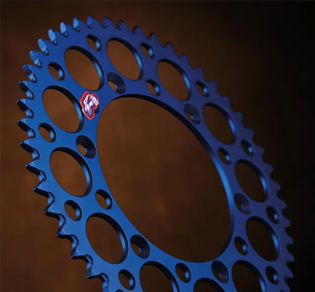 Renthal Renthal Bakdrev, 520, 49, Blå, Y 20, 50, Blå, Yamaha 03-19 WR450F/YZ450F, 