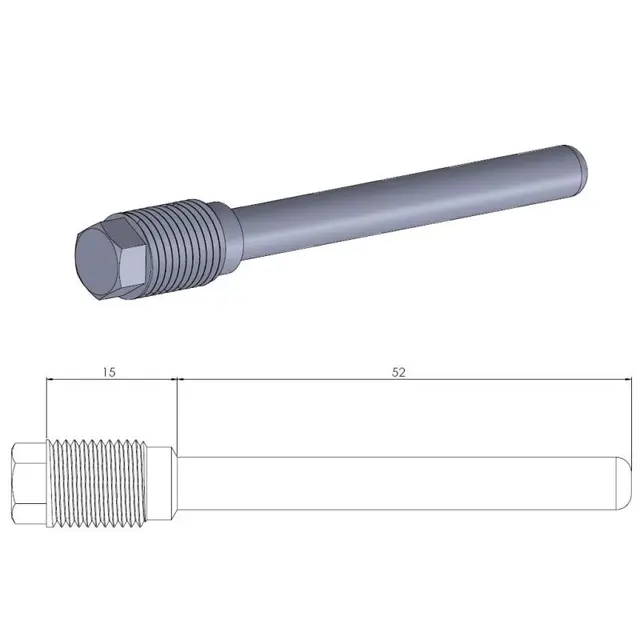 Moto-Master Bremsepinne, Honda 90-01 CR5 i 07-16 KLX450, 06-19 KX450F, 97-08 KX25 