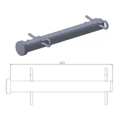 Moto-Master Bremsepinne, KTM 03-19 450 E EXC-F/250 SX-F, 90-19 250 SX, 10-19 350