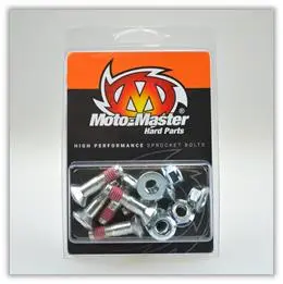 Moto-Master M8 30mm Drevbolter 6x M8-30mm Bolt, 6x M8 Flensmutter 