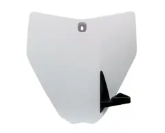 Rtech Nummerplate Hvit Husqvarna