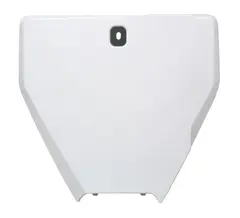 Rtech Nummerplate Hvit Husqvarna