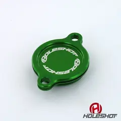 Holeshot Oljefilterdeksel Gr&#248;nn Kawasaki