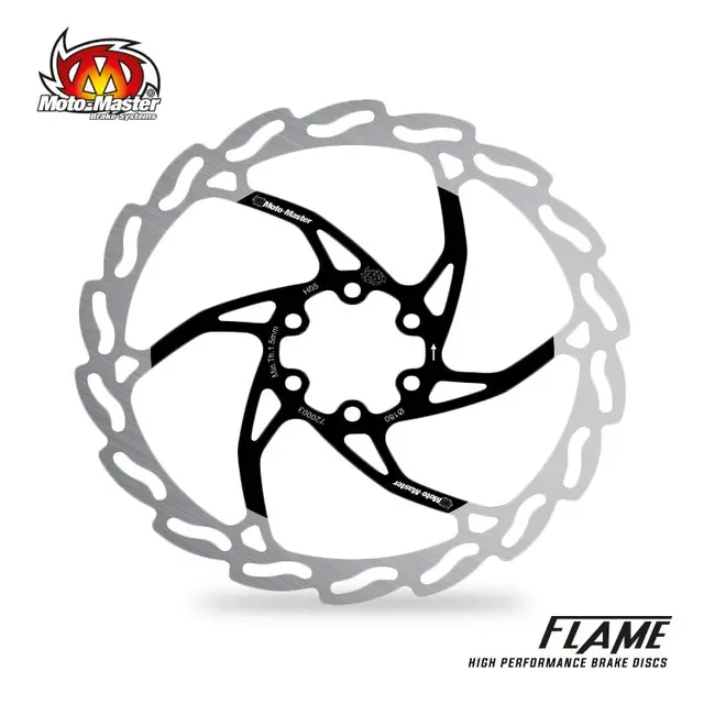Moto-Master Bromskiva Cykel Flame 180x 2,0x16,5mm 