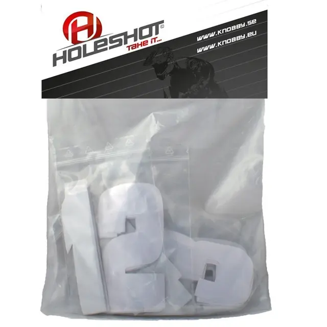 Holeshot Siffersats 11cm 100st VIT 