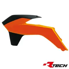Rtech Radiatorbeskytter Oransj/Svar KTM