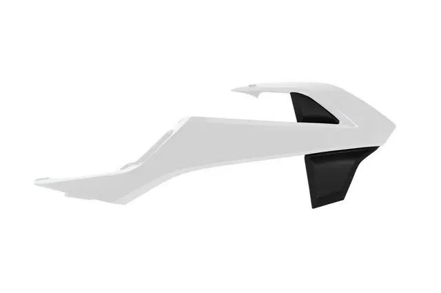 Rtech Radiatorbeskytter Hvit/Svart KTM 