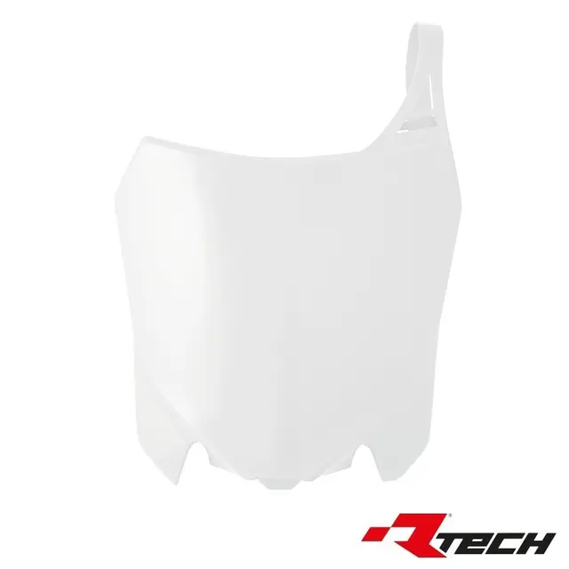 Rtech Nummerplate Hvit Honda 