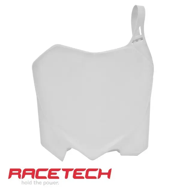 Rtech Nummerplate Hvit Honda 