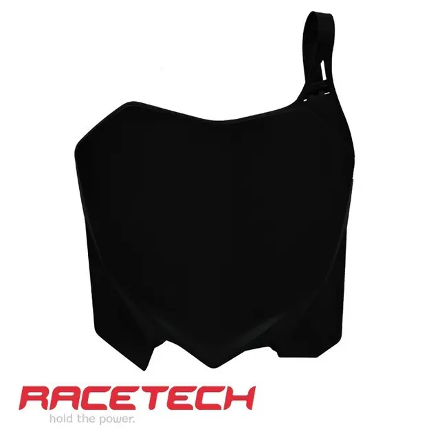 Rtech Nummerplate Svart Honda/Sherco CRF250R 10-13, CRF450R 09-12 