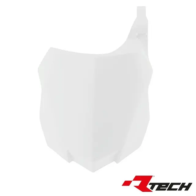 Rtech Nummerplate Hvit Kawasaki 
