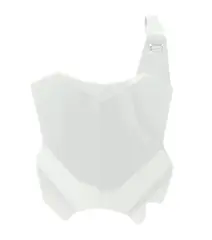 Rtech Nummerplate Hvit Kawasaki