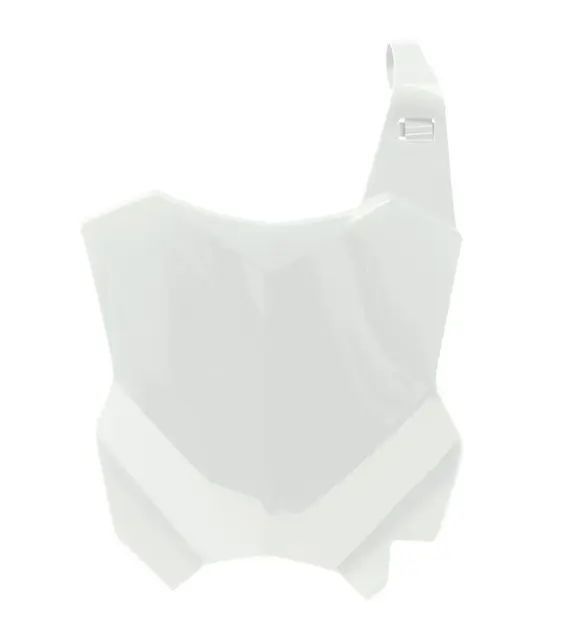 Rtech Nummerplate Hvit Kawasaki 