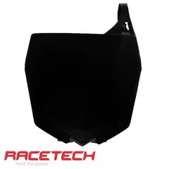 Rtech Nummerplate Svart Yamaha