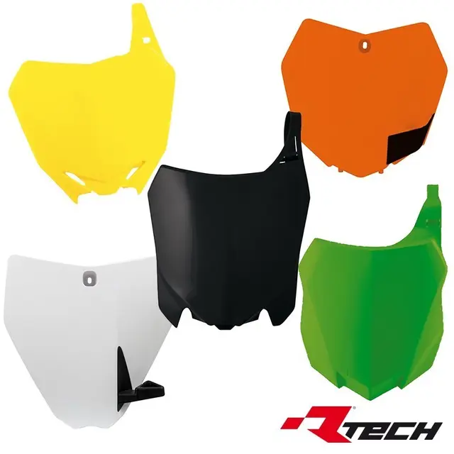 Rtech Nummerplate Grønn Kawasaki 5 