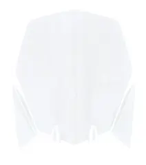 Rtech Nummerplate Hvit Husqvarna