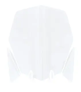 Rtech Nummerplate Hvit Husqvarna