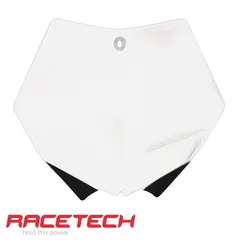 Rtech Nummerplate Hvit KTM