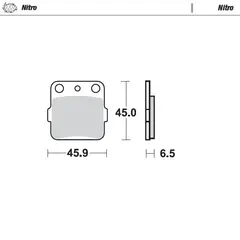 Moto-Master Bremseklosser Div Merker