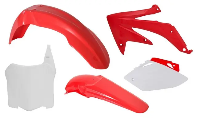 Rtech Plastkit Honda CRF450R 2008 Rød/Hvit 