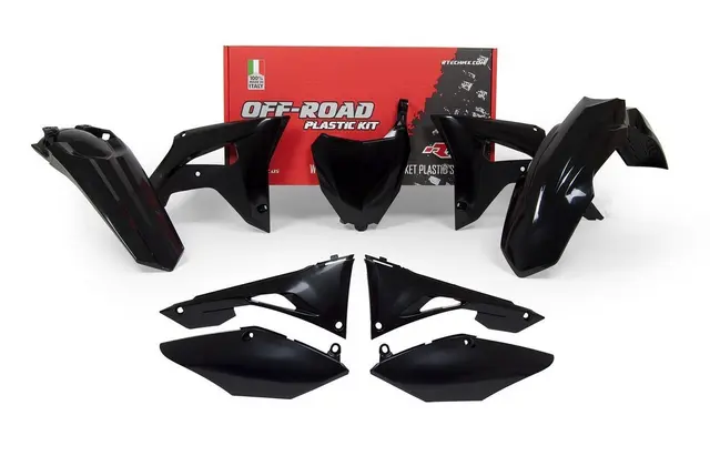 Rtech Plastkit Honda  CRF450/250 2017-18 Svart 