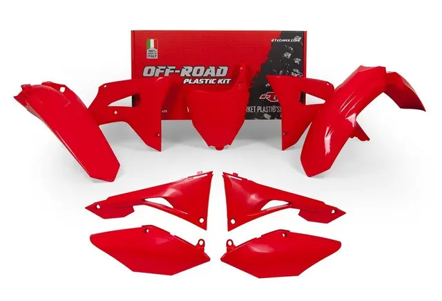 Rtech Plastkit Honda  CRF450/250 2017-18 Rød 